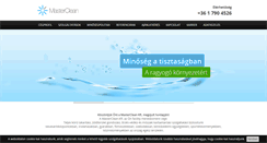 Desktop Screenshot of masterclean.hu