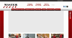 Desktop Screenshot of masterclean.biz